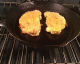 A picture of step 2 of California Farm Cauliflower Steak in Cashew Cheese Sauce.