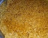 A picture of step 7 of Sesame seeds chikki 🤤.