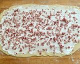 Sonkás - sajtos háromszög recept fázis 7 fotója