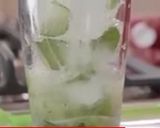 A picture of step 3 of Sparking and refreshing mint and lime drink🍸🍸🍸🍸🍸.