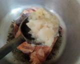 A picture of step 5 of Mutton Kaleji.