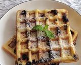 Foto langkah ke 6 dari resep 601. Waffle Choco Banana.