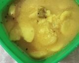 A picture of step 5 of Arbi ki sabji.