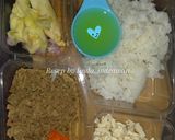 Foto langkah ke 1 dari resep MPASI | BB BOOSTER | 6+ | BUBUR HATI AYAM SANTAN ala Linda.