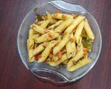 A picture of step 3 of Vegetable pasta.