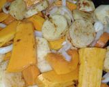 Foto del paso 1 de la receta: Pollo al horno con verduras