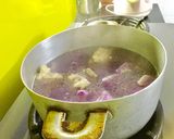 Hình bước làm 3 của món Canh sườn non khoai mỡ