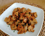 Foto del paso 7 de la receta: Berenjenas y champiñones en salsa de cacahuete