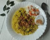 Foto langkah ke 7 dari resep Nasi Kebuli Daging Sapi Ekonomis.