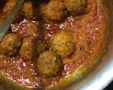 A picture of step 6 of Koftay anday.