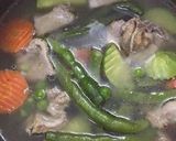 Hình bước làm 3 của món Canh củ, quả thập cẩm ninh xương