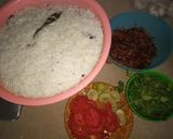 A picture of step 5 of White chicken biryani.