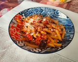 Foto del passaggio 5 della ricetta Pasta con funghi e salsiccia di norcia