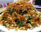 Hình bước làm 3 của món Dắt xào xúc bánh tráng