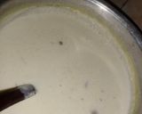 A picture of step 6 of Kheer (rice pudding).