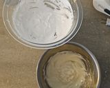 A picture of step 4 of Swiss Buttercream.