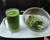 A picture of step 2 of Mint Masala soda.