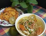 Foto langkah ke 6 dari resep Soto Ayam ala Bangkong Semarang.