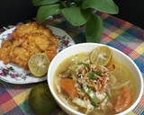 Foto langkah ke 6 dari resep Soto Ayam ala Bangkong Semarang.