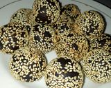Foto langkah ke 5 dari resep Onde2 ketan hitam ubi ungu.