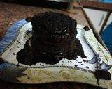 A picture of step 4 of Chocolate pan cake 🎂😋😋.