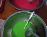 Foto langkah ke 2 dari resep 1.Kue lapis tapioka dan tepung beras.