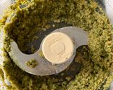 A picture of step 3 of Chickpea Falafel Balls with Tahini Sauce.