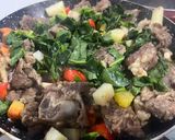 Foto del paso 1 de la receta: UFO sopa con carne de res verduras