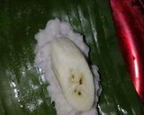 Foto langkah ke 4 dari resep Kue nagasari isi pisang.