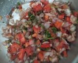 A picture of step 3 of Cheesy Bruschetta.