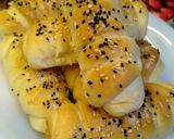 صورة لخطوة 9 من وصفة ساندوتشات محشية بحشوة البسطرمة وميكس الجبن 😋❤️