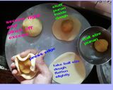 A picture of step 3 of Puranpoli and Puran Karanji.