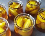 Hình bước làm 4 của món Đào ngâm