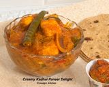 A picture of step 17 of Creamy Kadhai Paneer Delight – A Special Sabzi for Chapati Lovers!.