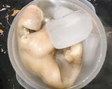 Hình bước làm 2 của món Nộm tai heo