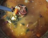 Babgulyás bográcsban recept fázis 23 fotója