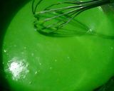 Foto langkah ke 2 dari resep Javanese chese cake pandan.