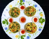 A picture of step 4 of Egg Muffins.