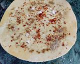 A picture of step 1 of Masala Lachha Paratha.