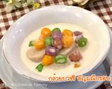 รูปขั้นตอนการทำที่ 7 ของ กล้วยบวชชี อัญมณีกรอบ