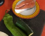 Foto del paso 1 de la receta: Salmón con verduras en airfryer