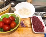 Hình bước làm 1 của món Spaghetti Bolognese Mỳ Ý Sốt Bò Băm 🍝🍝🍝