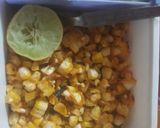 A picture of step 3 of Sour corn 🌽.