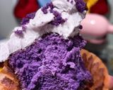 A picture of step 10 of Ube cupcakes.