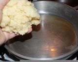 Foto del paso 8 de la receta: Tortilla de puré rellena con jamón y queso