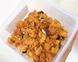 รูปขั้นตอนการทำที่ 4 ของ Caramel Conflakes จากเตาติ๊ง