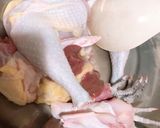 Hình bước làm 4 của món Gà ba món