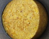 Foto del paso 6 de la receta: 🥓 Tortilla de fideos spaghetti con panceta y cebolla de verdeo 🥓