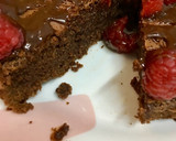 Foto del paso 8 de la receta: Brownie con frambuesas ❤️