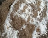 A picture of step 1 of Spicy missa (gram flour) paratha.